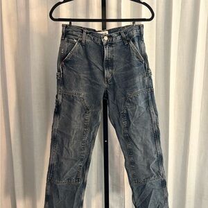 Agolde Classic Blue Denim Jeans